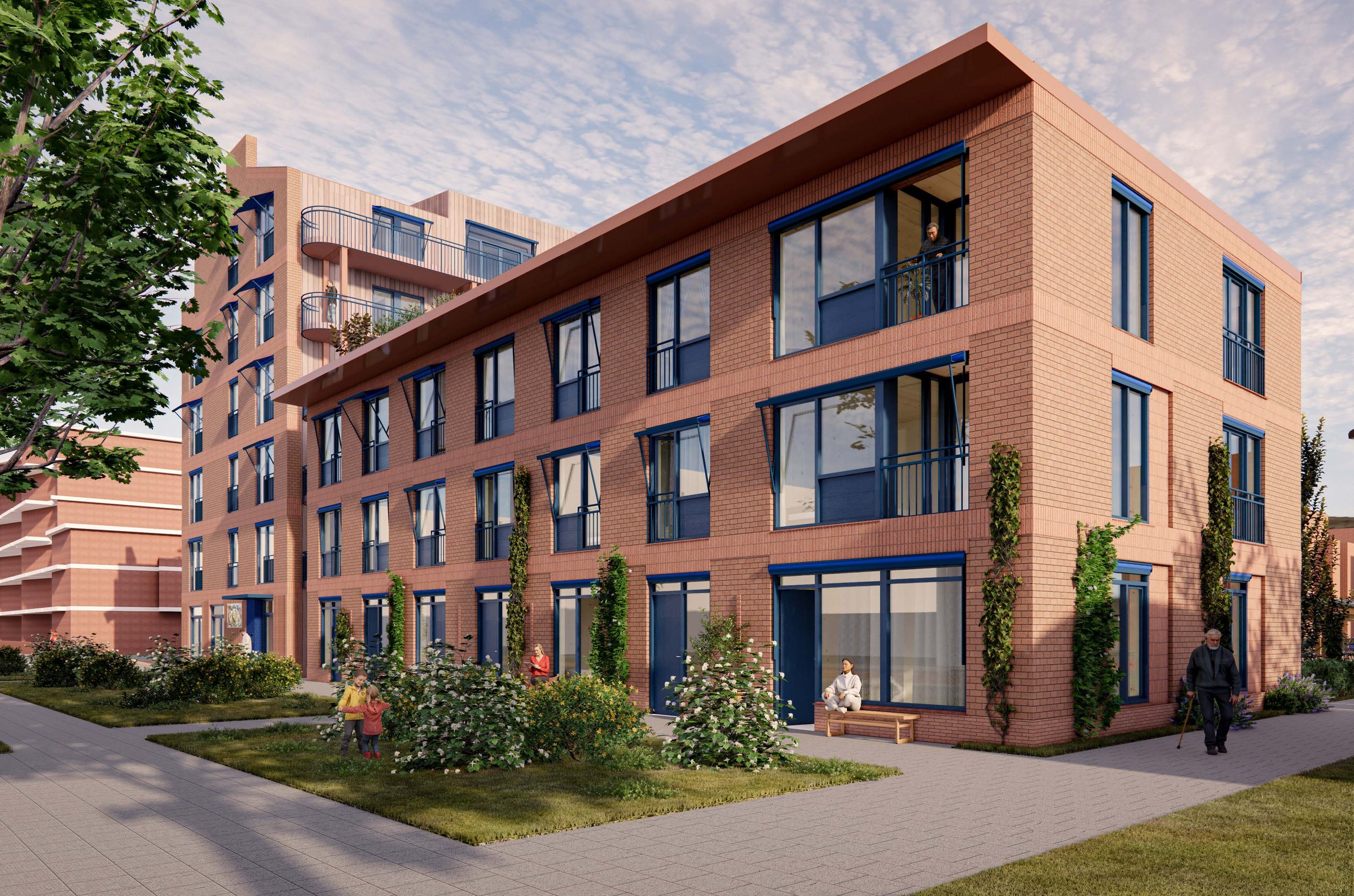 Impressie bouwdeel B — definitief voorlopig ontwerp